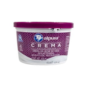 Crema alpura deslactosada